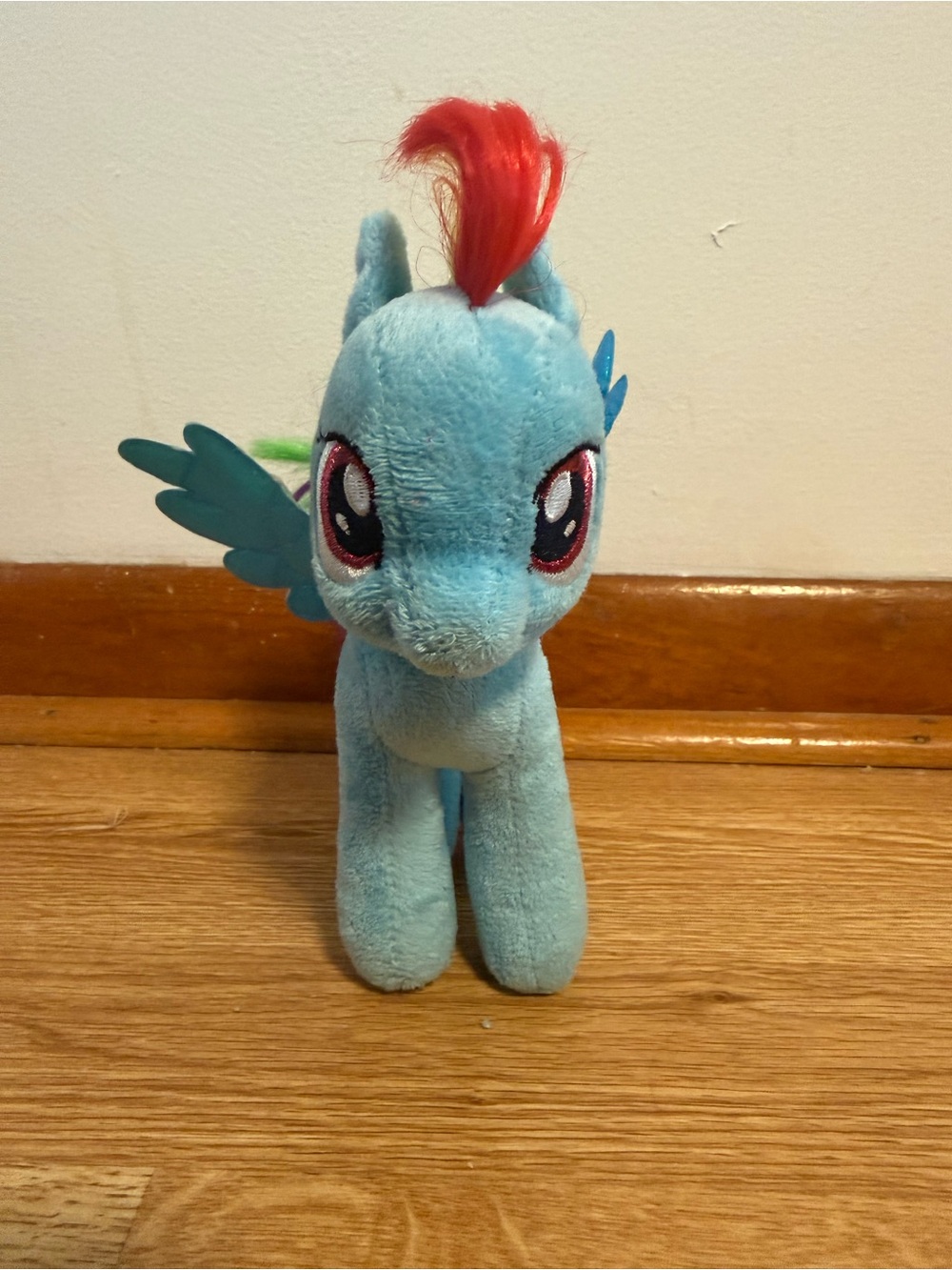 Ty Sparkle Rainbow Dash Plush Beanie Baby 2014 7” My Little Pony Doll MLP